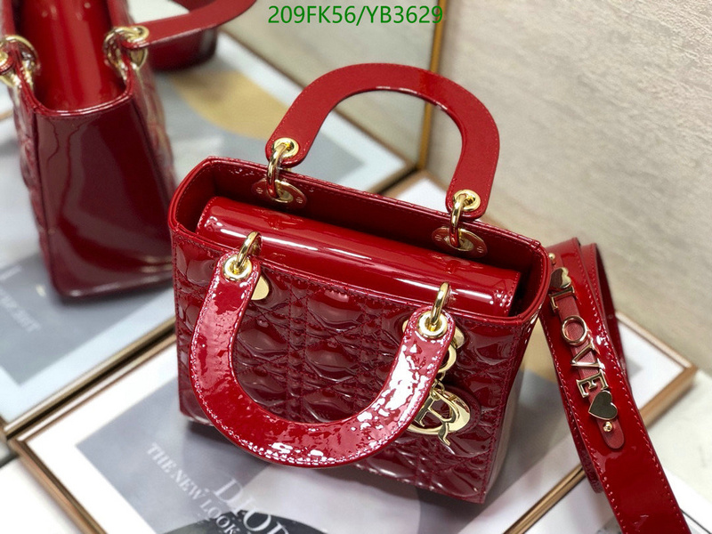 Dior Bags -(Mirror)-Lady-,Code: YB3629,$: 209USD