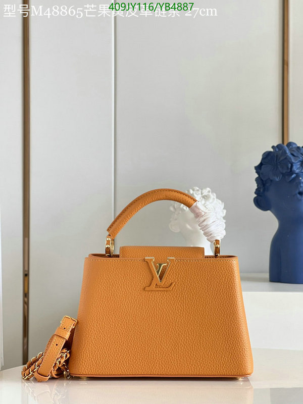 LV Bags-(Mirror)-Handbag-,Code: YB4887,