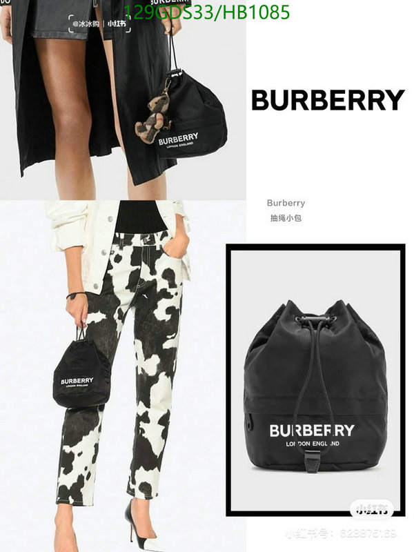 Burberry Bag-(Mirror)-Bucket Bag-,Code: HB1085,$: 129USD