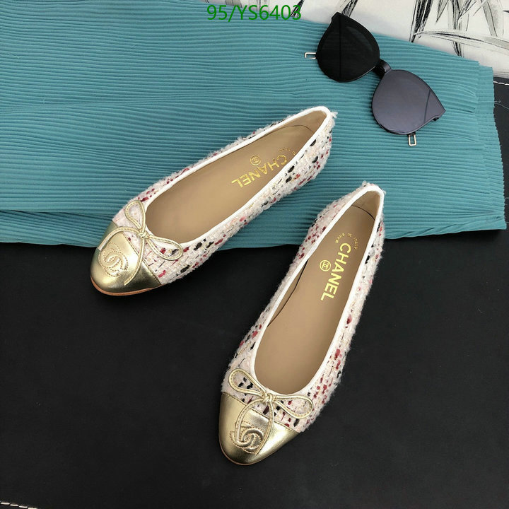 Chanel-Ballet Shoes,Code: YS6403,$: 95USD