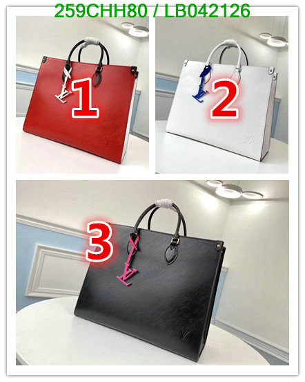 LV Bags-(Mirror)-Handbag-,Code: LB042126,$: 259USD