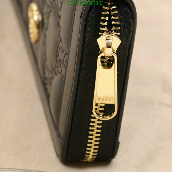 Gucci Bag-(4A)-Wallet-,Code: HT3363,$: 52USD