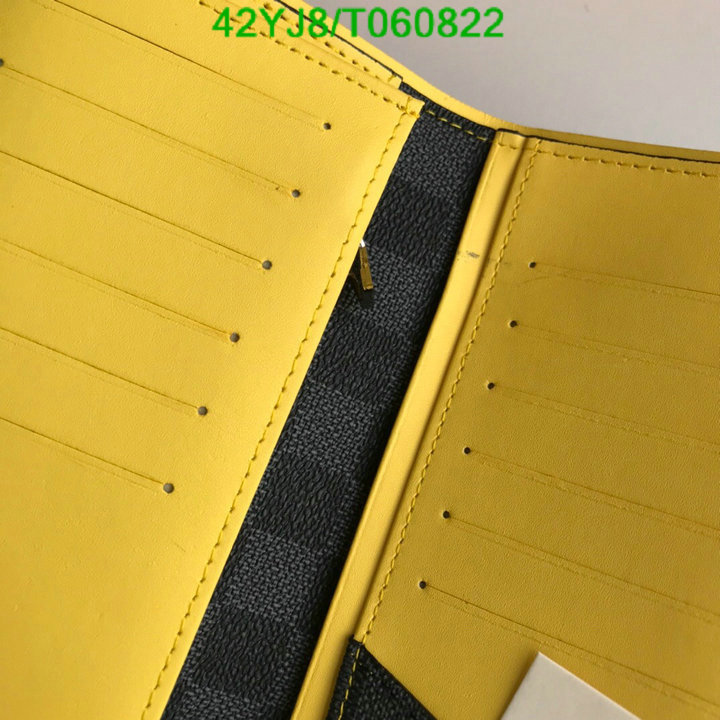 LV Bags-(4A)-Wallet-,Code: T060822,$: 42USD