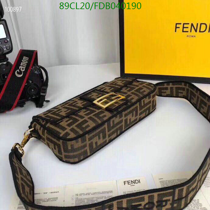 Fendi Bag-(4A)-Baguette-,Code: FDB040190,$: 89USD