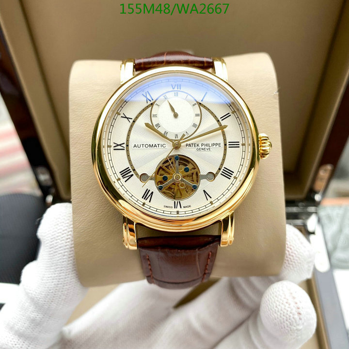 Watch-(4A)-Patek Philippe, Code: WA2667,$: 155USD