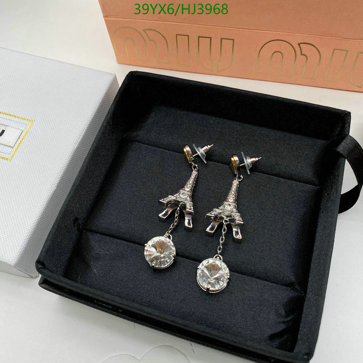 Jewelry-MiuMiu, Code: HJ3968,$: 39USD