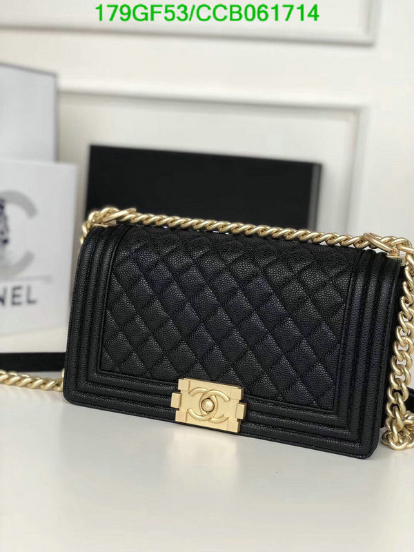 Chanel Bags -(Mirror)-Le Boy,Code: CCB061714,$: 179USD