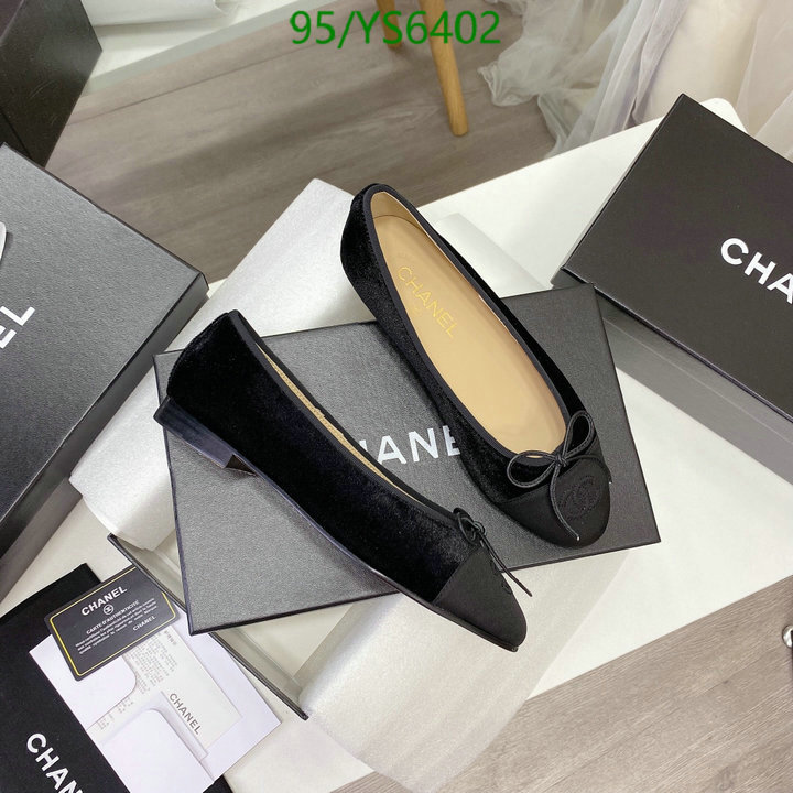 Chanel-Ballet Shoes,Code: YS6402,$: 95USD