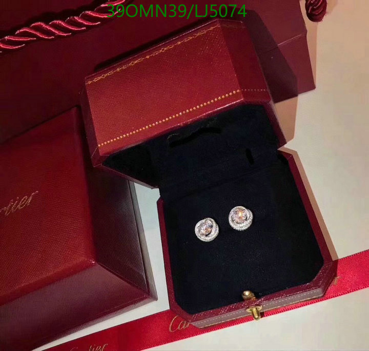 Jewelry-Cartier, Code: LJ5074,$: 39USD