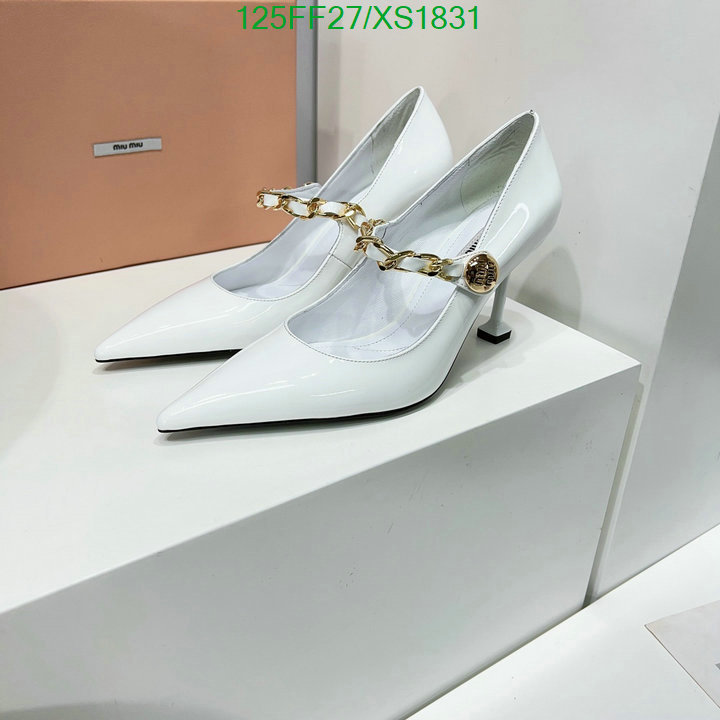 Women Shoes-Miu Miu, Code: XS1831,$: 125USD