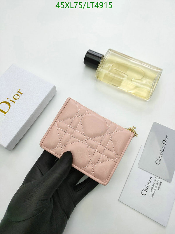 Dior Bags-(4A)-Wallet,Code: LT4915,$: 45USD