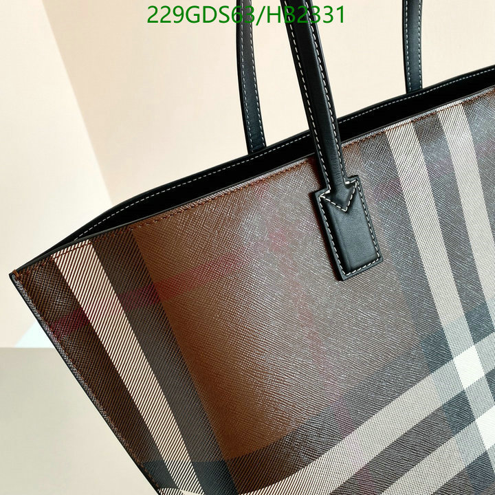 Burberry Bag-(Mirror)-Handbag-,Code: HB2331,$: 229USD