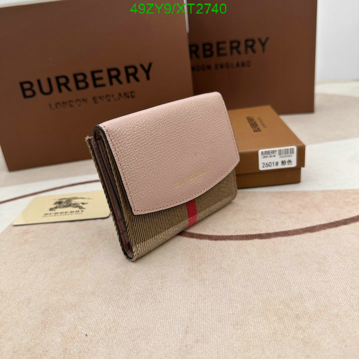 Burberry Bag-(4A)-Wallet-,Code: XT2740,$: 49USD