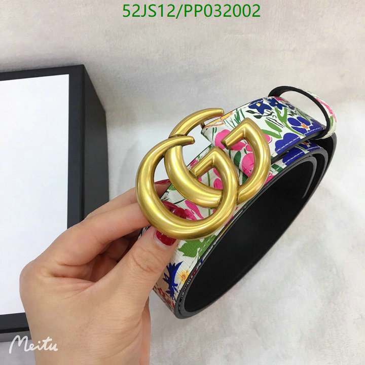 Belts-Gucci, Code: PP032002,$: 52USD