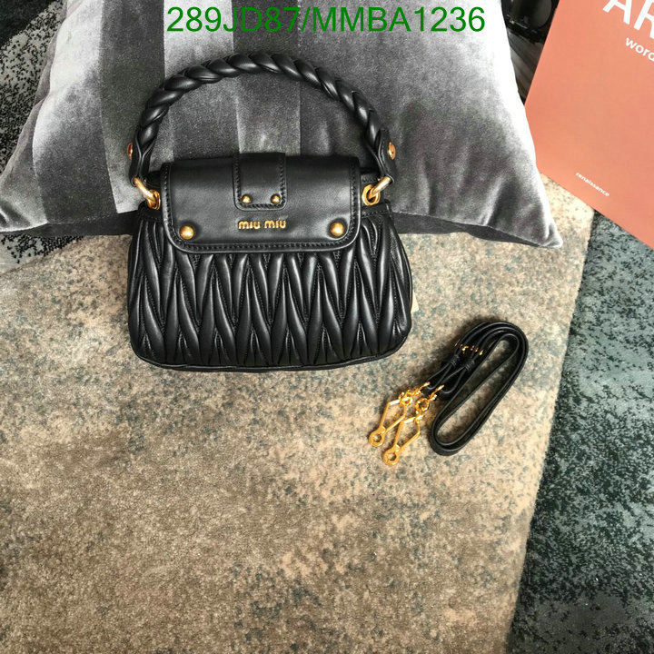 Miu Miu Bag-(Mirror)-Diagonal-,Code: MMBA1236,$: 289USD