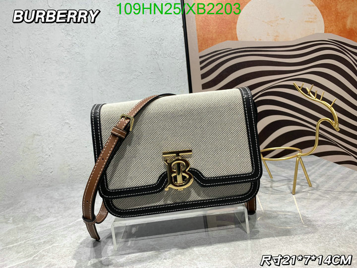 Burberry Bag-(4A)-Diagonal-,Code: XB2203,$: 109USD