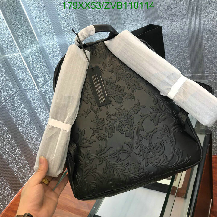 Versace Bag-(Mirror)-Backpack-,Code: ZVB110114,$:179USD