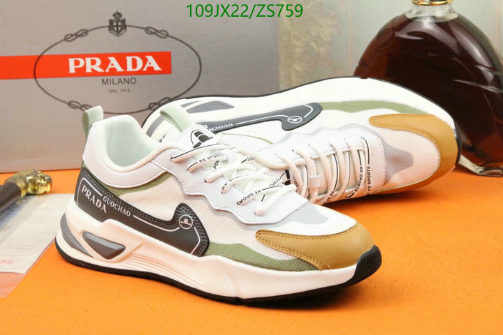 Men shoes-Prada, Code: ZS759,$: 109USD