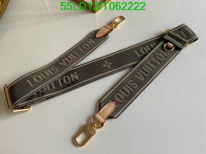 LV Bags-(Mirror)-Shoulder Strap-,Code: T062222,$: 55USD