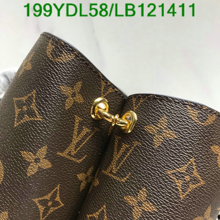 LV Bags-(Mirror)-Handbag-,Code: LB121411,$: 199USD