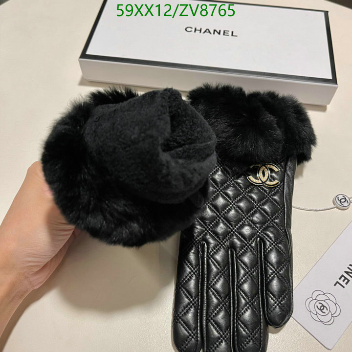 Gloves-Chanel, Code: ZV8765,$: 59USD