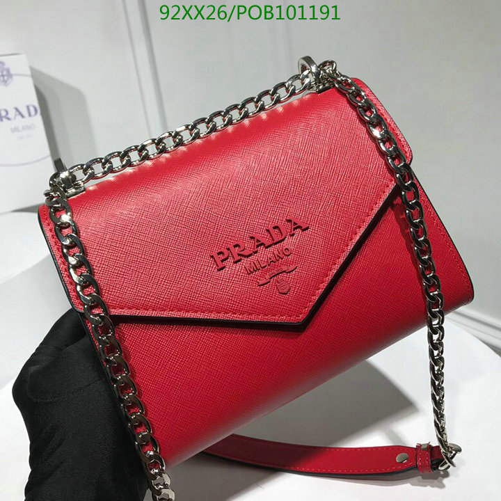 Prada Bag-(4A)-Diagonal-,Code: POB101191,