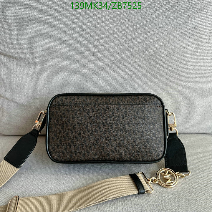 Michael Kors Bag-(Mirror)-Diagonal-,Code: ZB7525,$: 139USD