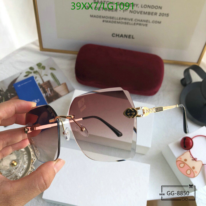 Glasses-Gucci, Code: LG1091,$: 39USD