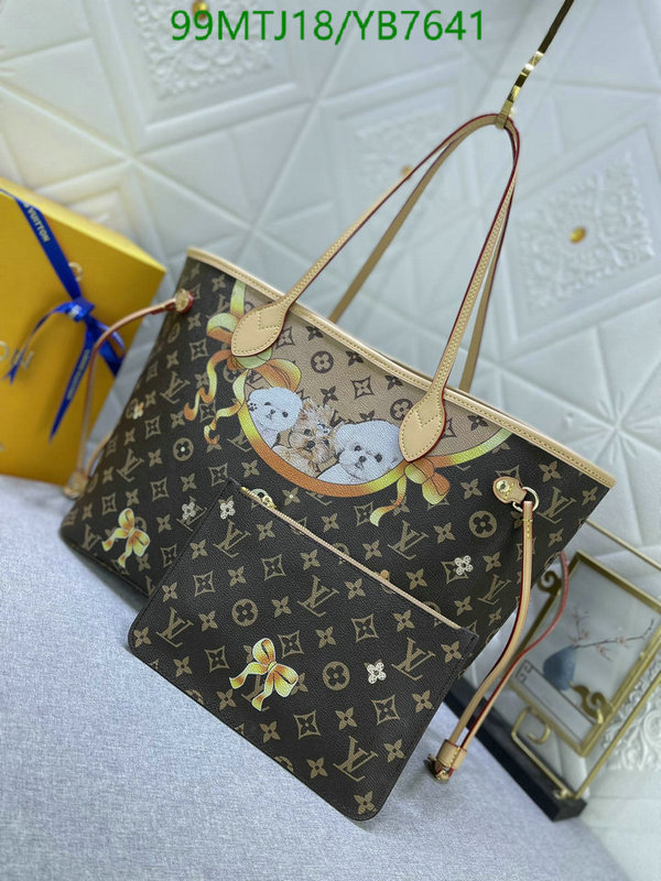 LV Bags-(4A)-Neverfull-,Code: YB7641,$: 99USD