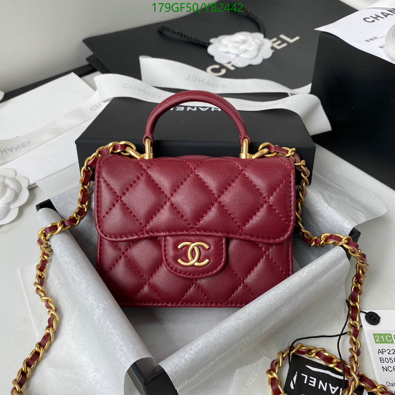 Chanel Bags -(Mirror)-Diagonal-,Code: YB2442,$: 179USD