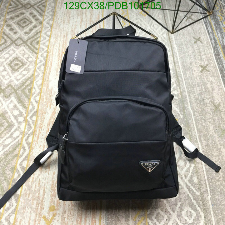 Prada Bag-(4A)-Backpack-,Code: PDB101705,$:129USD