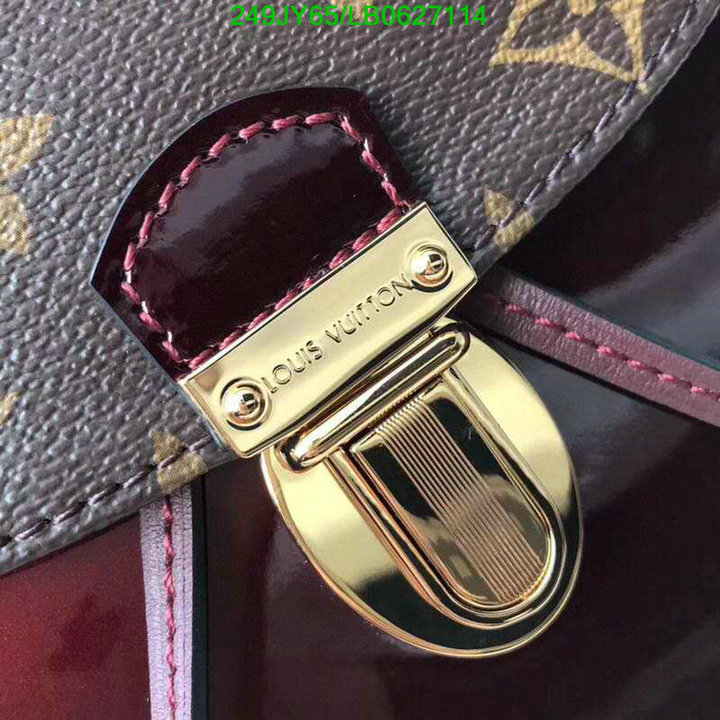 LV Bags-(Mirror)-Backpack-,Code: LB0627114,$: 249USD