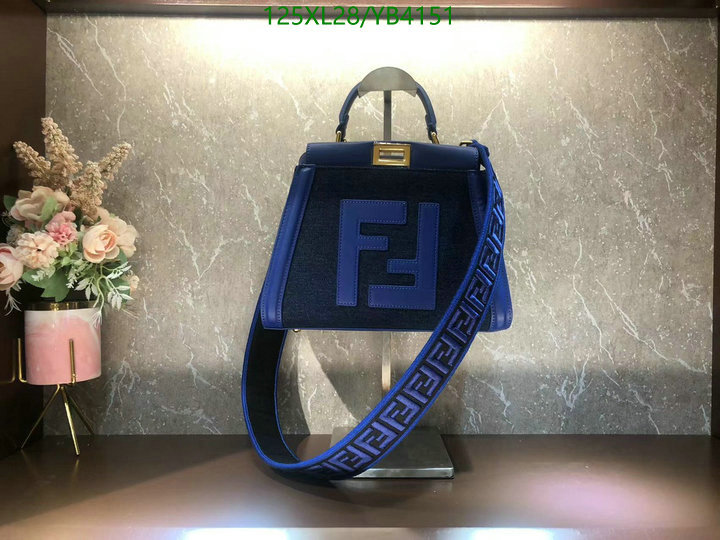 Fendi Bag-(4A)-Peekaboo,Code: YB4151,$: 125USD