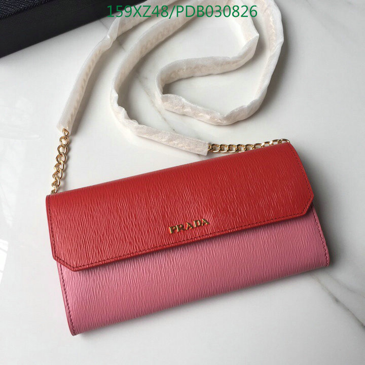 Prada Bag-(Mirror)-Diagonal-,Code: PDB030826,$:159USD