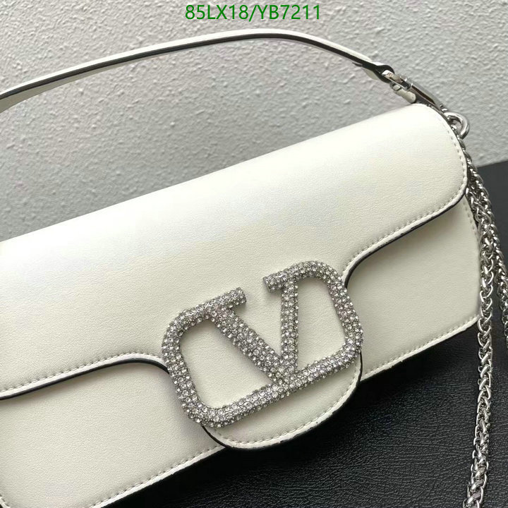 Valentino Bag-(4A)-LOC-V Logo ,Code: YB7211,$: 85USD