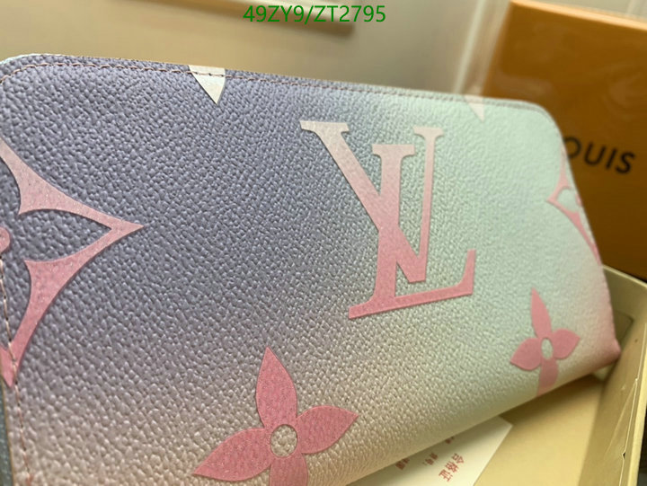 LV Bags-(4A)-Wallet-,Code: ZT2795,$: 49USD