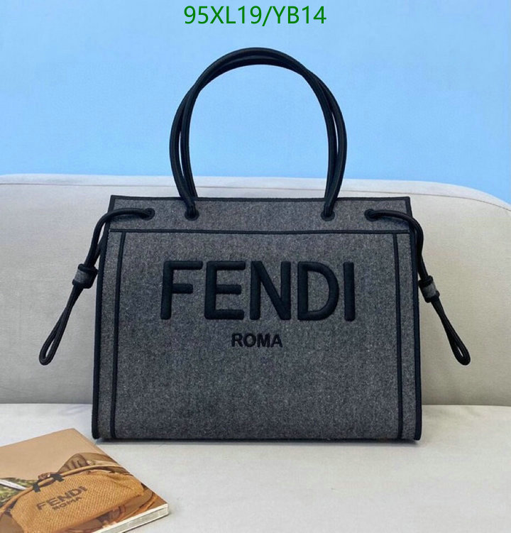 Fendi Bag-(4A)-Handbag-,Code: YB14,$: 95USD