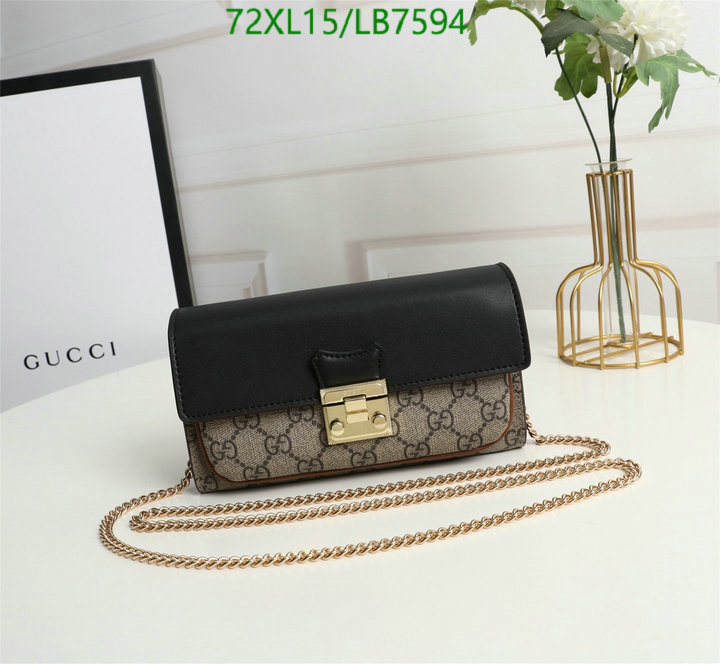 Gucci Bag-(4A)-Padlock-,Code: LB7594,$: 72USD