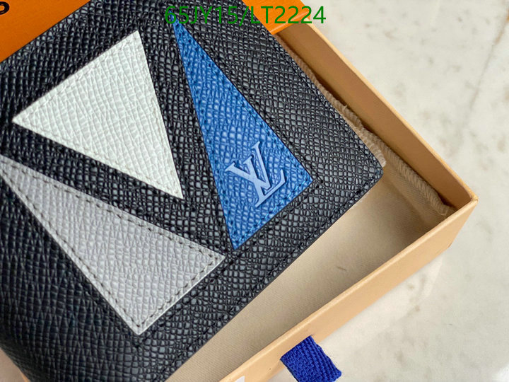 LV Bags-(Mirror)-Wallet-,Code: LT2224,$: 65USD