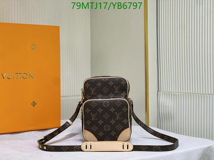 LV Bags-(4A)-Pochette MTis Bag-Twist-,Code: YB6797,$: 79USD