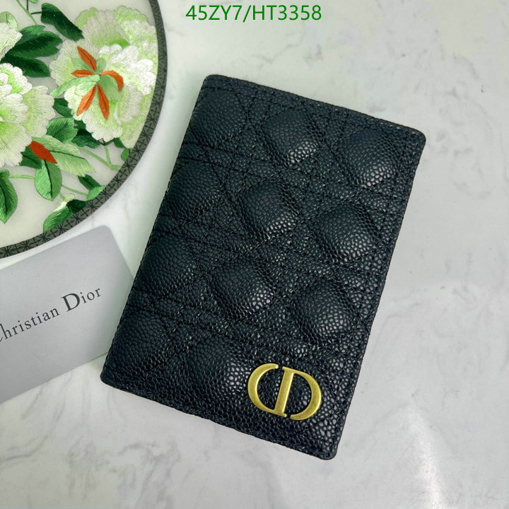 Dior Bags-(4A)-Wallet,Code: HT3358,$: 45USD