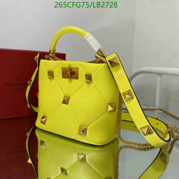 Valentino Bag-(Mirror)-Roman Stud,Code: LB2728,$: 265USD