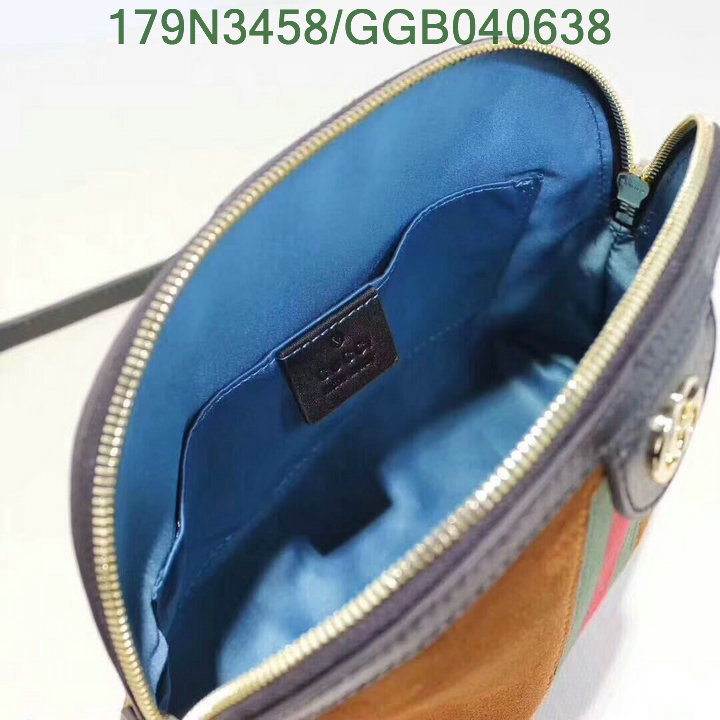 Gucci Bag-(Mirror)-Diagonal-,Code:GGB040638,$:179USD