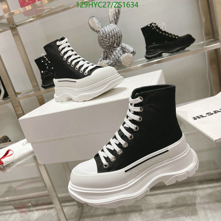 Men shoes-Alexander Mcqueen, Code: ZS1634,$: 129USD