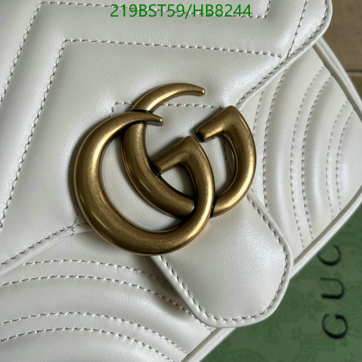 Gucci Bag-(Mirror)-Marmont,Code: HB8244,$: 219USD