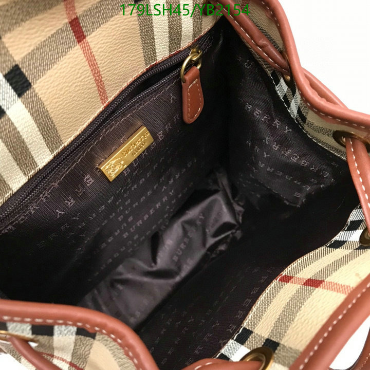 Burberry Bag-(Mirror)-Backpack-,Code: YB2154,$: 179USD