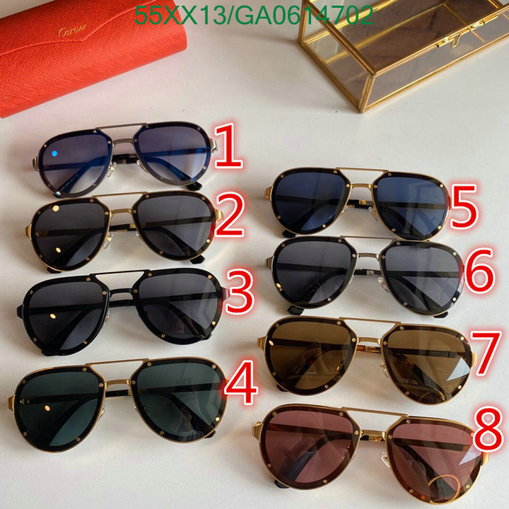 Glasses-Cartier, Code: GA0614702,$:55USD