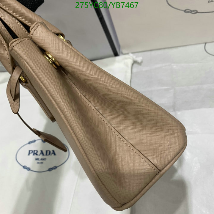 Prada Bag-(Mirror)-Diagonal-,Code: YB7467,$: 275USD