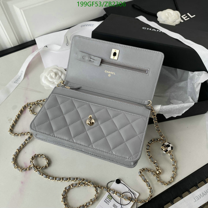 Chanel Bags -(Mirror)-Diagonal-,Code: ZB2306,$: 199USD