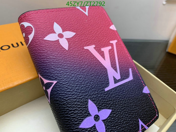 LV Bags-(4A)-Wallet-,Code: ZT2792,$: 45USD